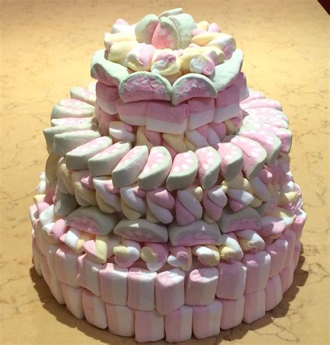 Torta marshmallows .